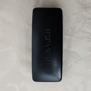 Ralph Lauren black sunglass eyeglass case square